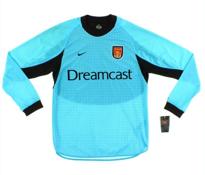 Arsenal FC keepershirt seizoen 2000/2001
