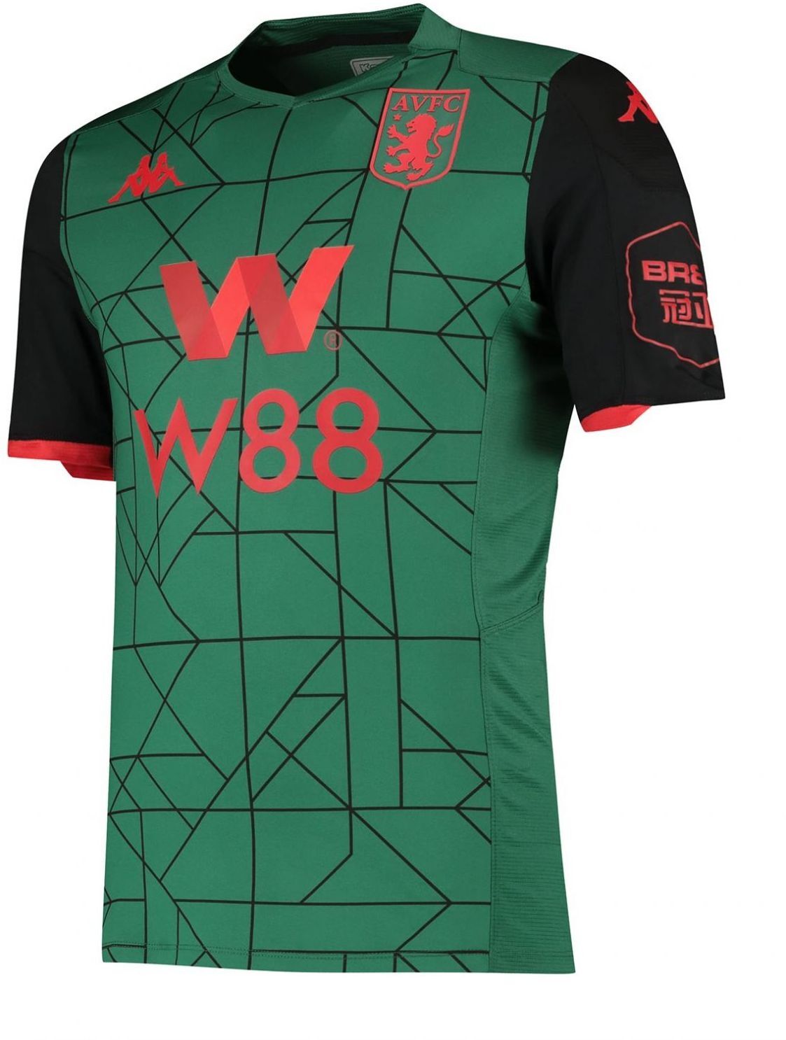 Aston Villa FC derde shirt seizoen 2019/2020