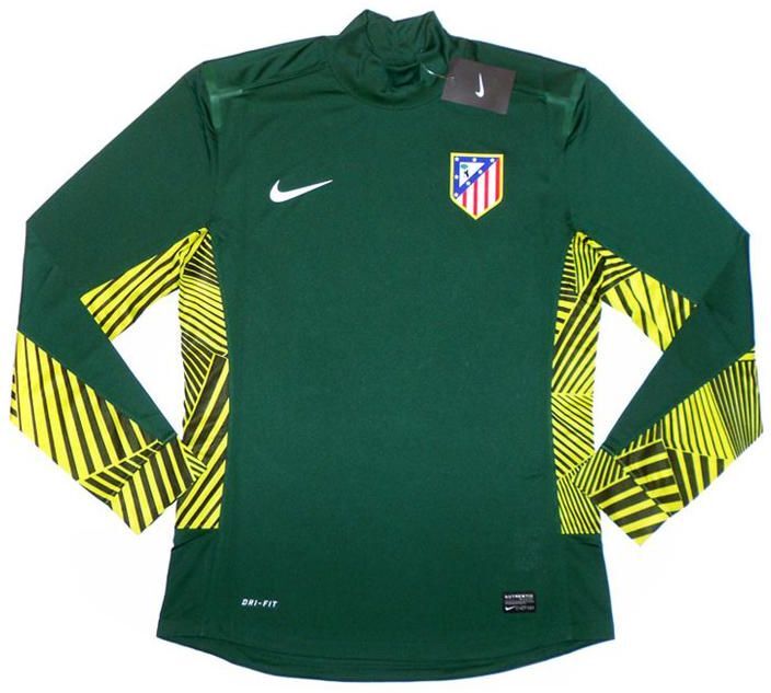 Atlético Madrid 2e keepershirt seizoen 2011/2012