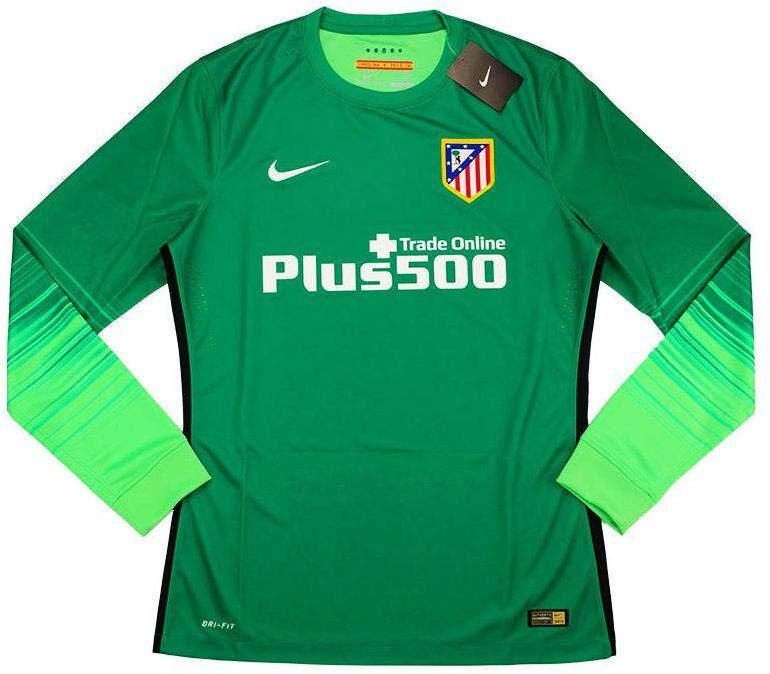 Atlético Madrid keepershirt seizoen 2015/2016