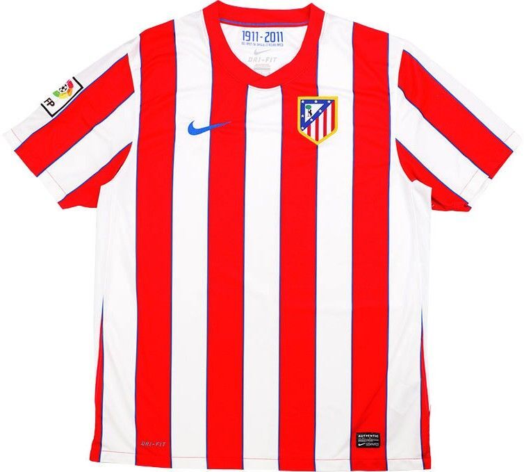 Atlético Madrid thuisshirt seizoen 2011/2012
