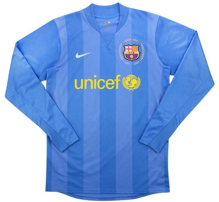 Barcelona 2e keepershirt seizoen 2007/2008