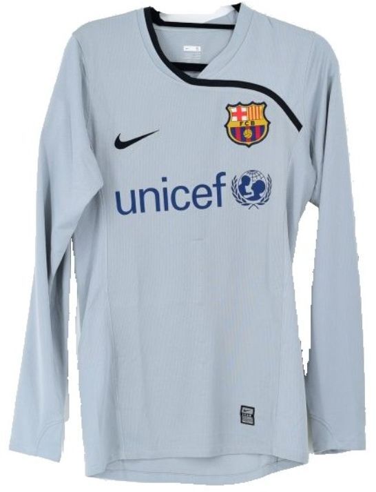 Barcelona 2e keepershirt seizoen 2008/2009