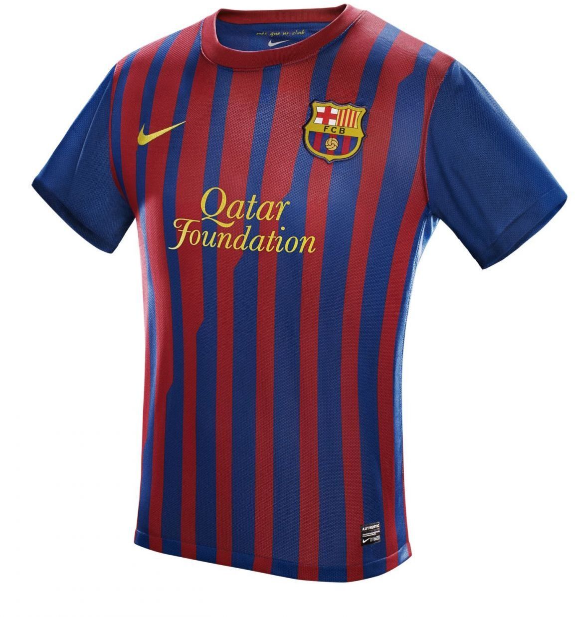 Barcelona thuisshirt seizoen 2011/2012