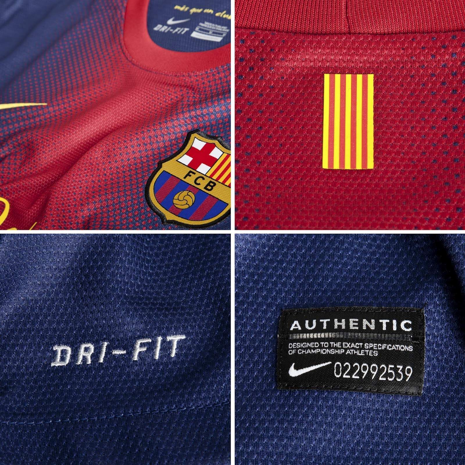 Barcelona thuisshirt seizoen 2012/2013