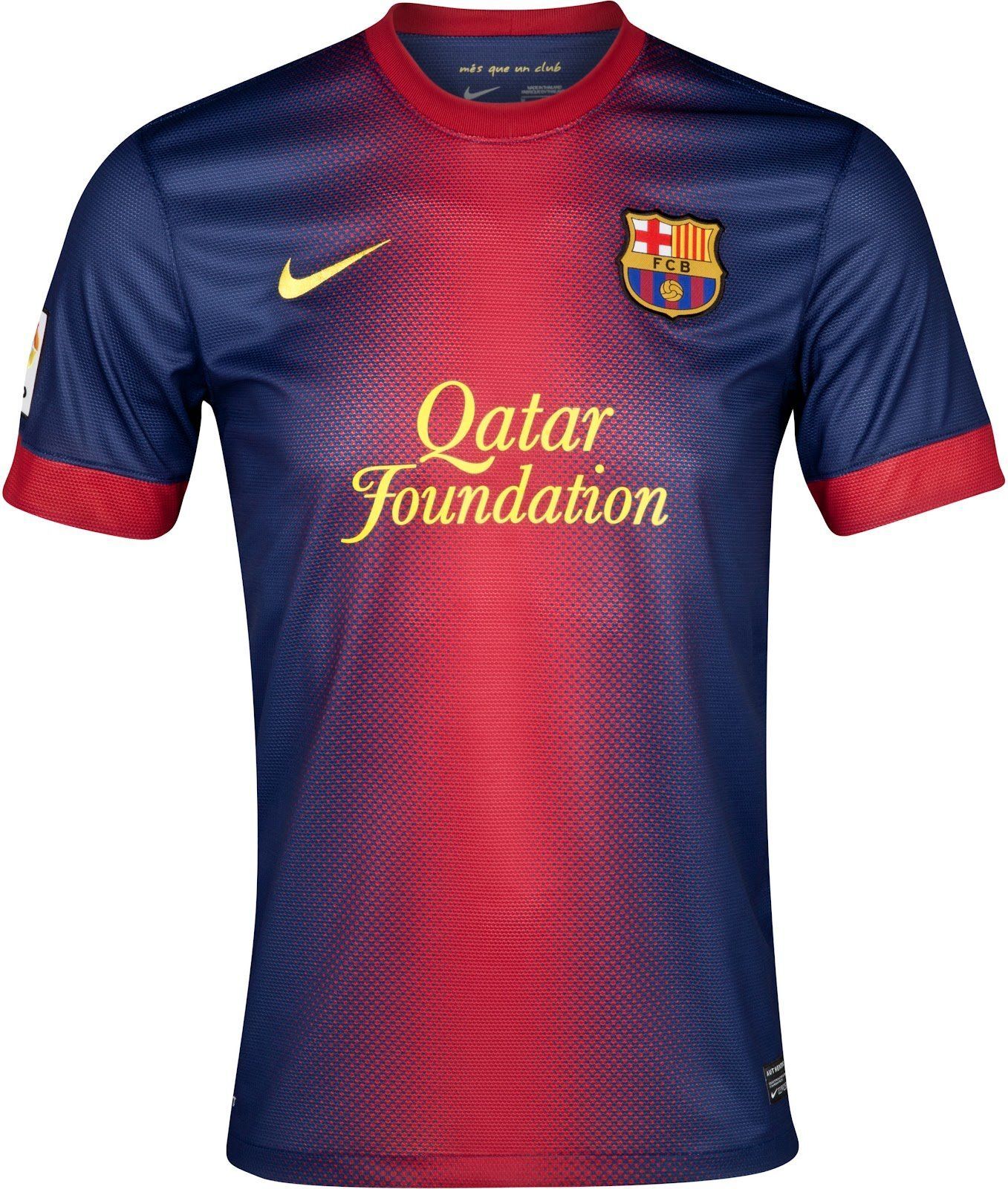 Barcelona thuisshirt seizoen 2012/2013