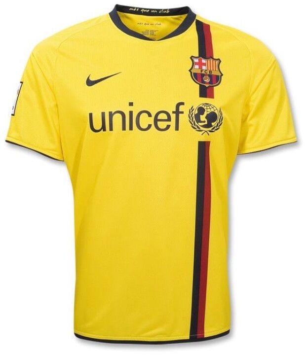 Barcelona uitshirt seizoen 2008/2009