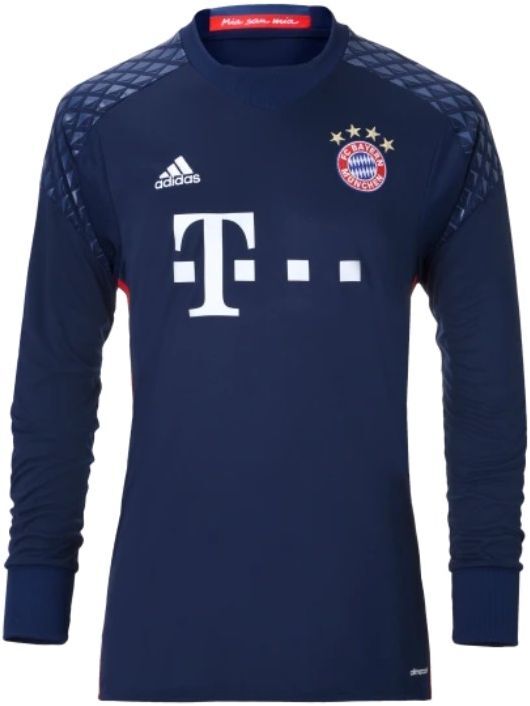 Bayern München keepershirt seizoen 2016/2017
