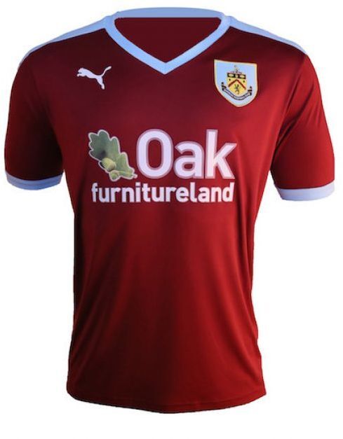 Burnley FC thuisshirt seizoen 2015/2016