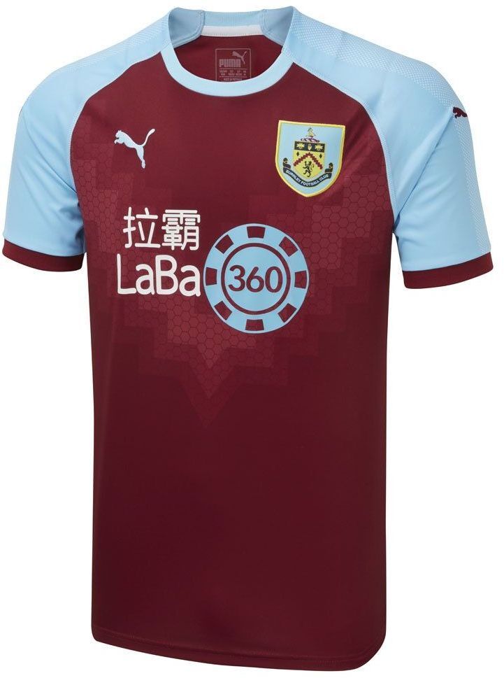 Burnley FC thuisshirt seizoen 2018/2019
