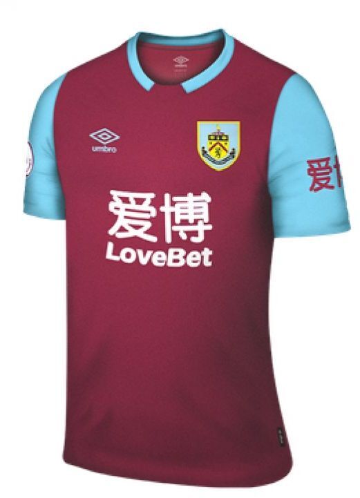 Burnley FC thuisshirt seizoen 2019/2020