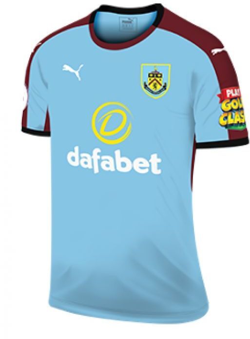 Burnley FC uitshirt seizoen 2016/2017