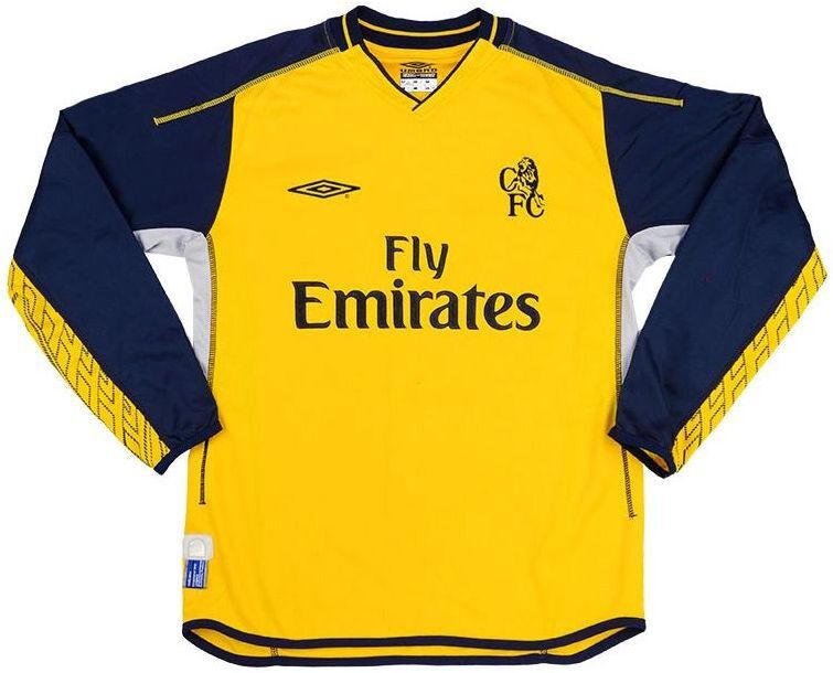 Chelsea FC keepershirt seizoen 2002/2003
