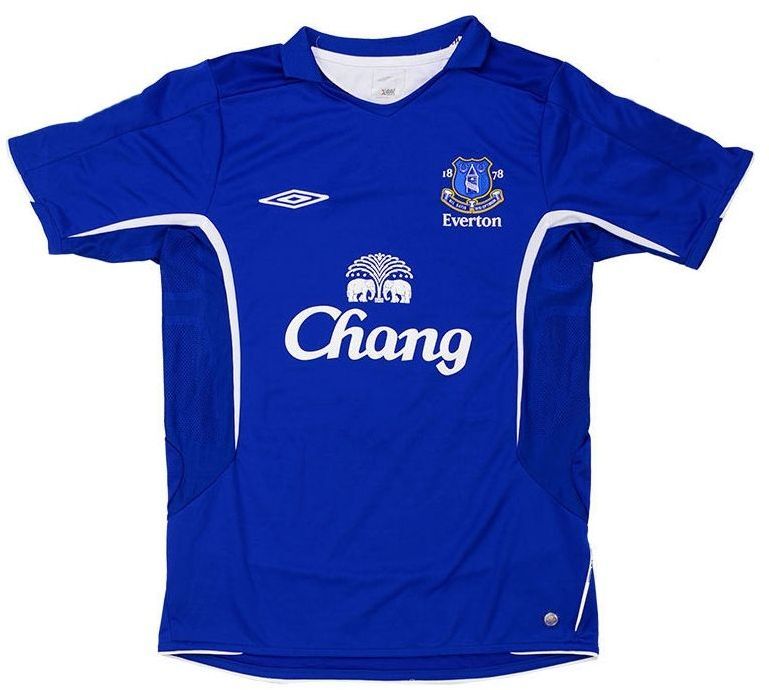 Everton FC thuisshirt seizoen 2005/2006