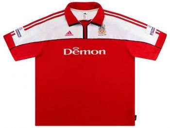 Fulham FC uitshirt seizoen 2000/2001