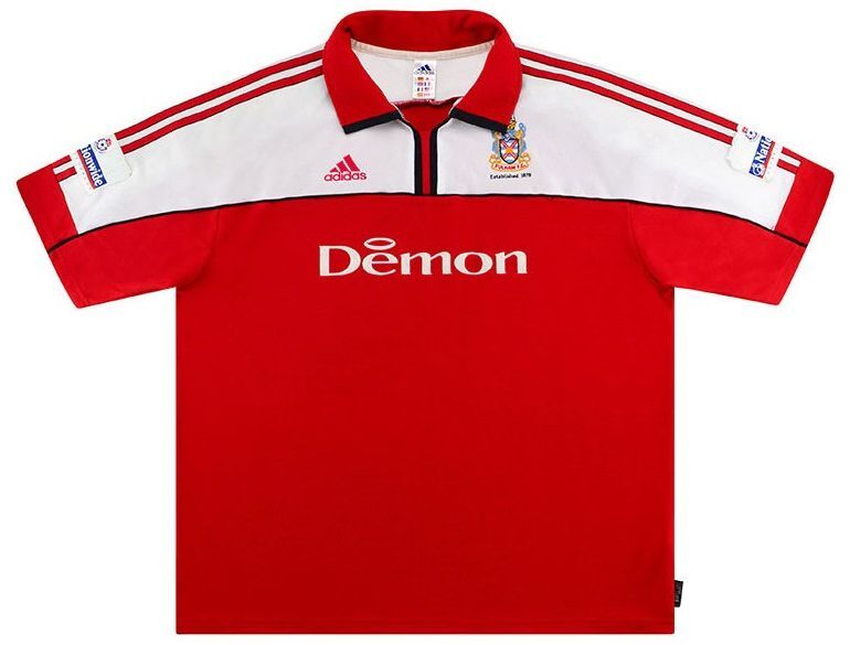 Fulham FC uitshirt seizoen 2000/2001