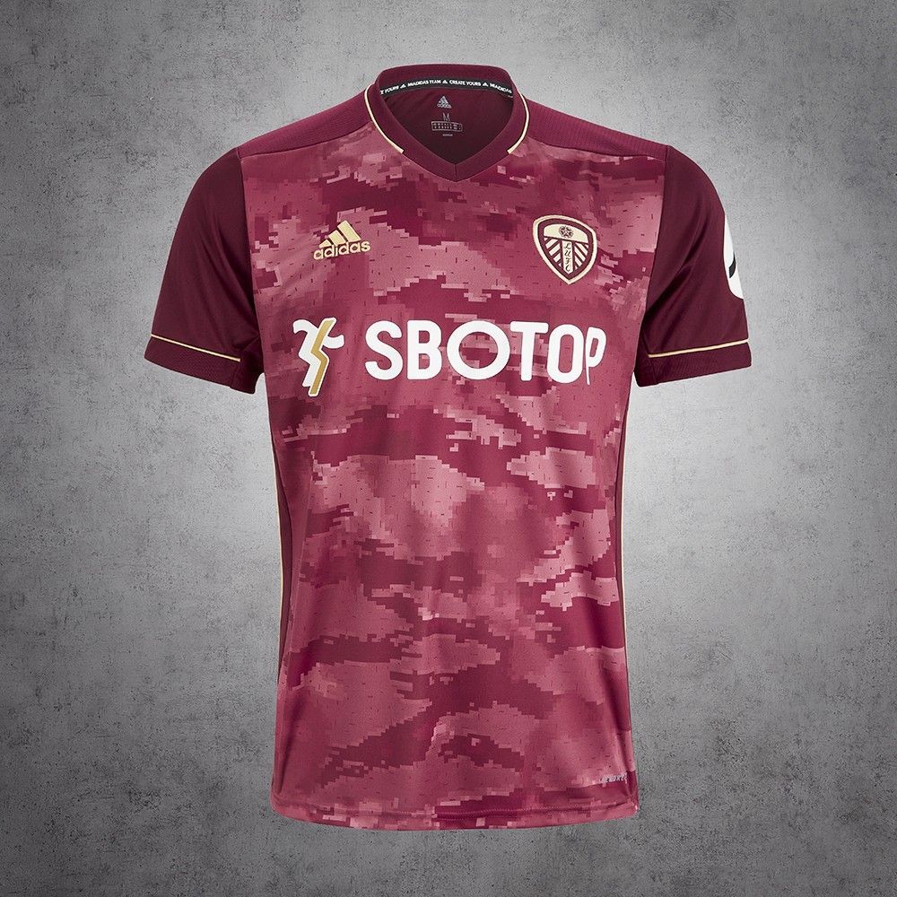 Leeds United FC derde shirt seizoen 2020/2021