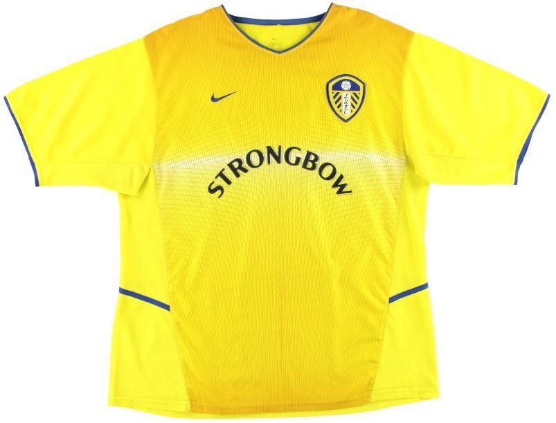 Leeds United FC uitshirt seizoen 2002/2003
