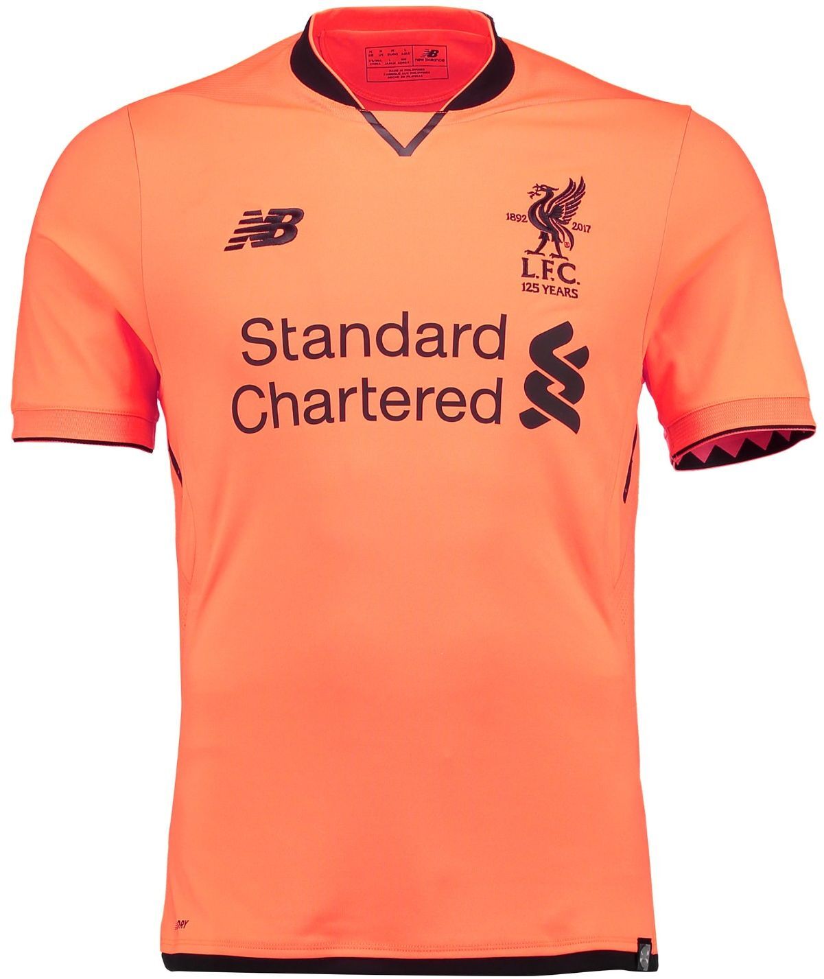 Liverpool FC derde shirt seizoen 2017/2018