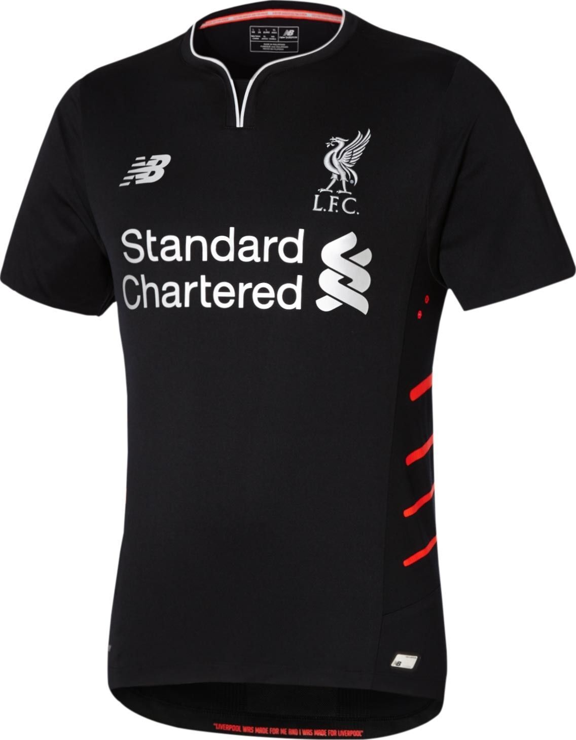 Liverpool FC uitshirt seizoen 2016/2017