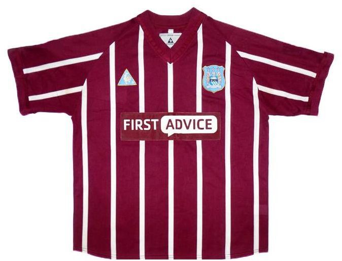 Manchester City FC derde shirt seizoen 2002/2003