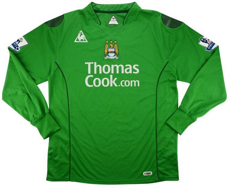 Manchester City FC keepershirt seizoen 2007/2008
