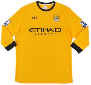 Manchester City FC keepershirt seizoen 2009/2010