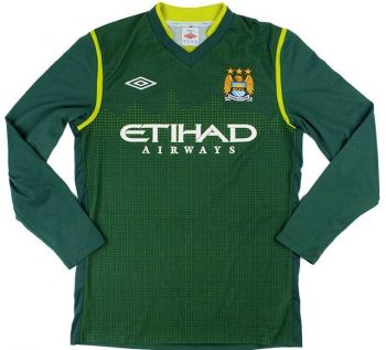 Manchester City FC keepershirt seizoen 2011/2012