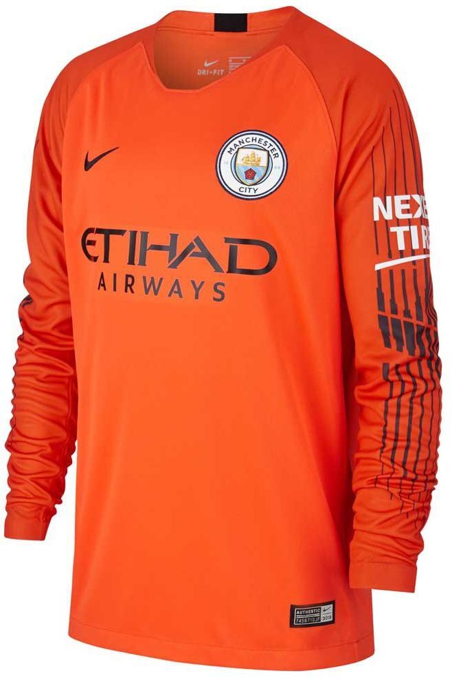 Manchester City FC keepershirt seizoen 2018/2019