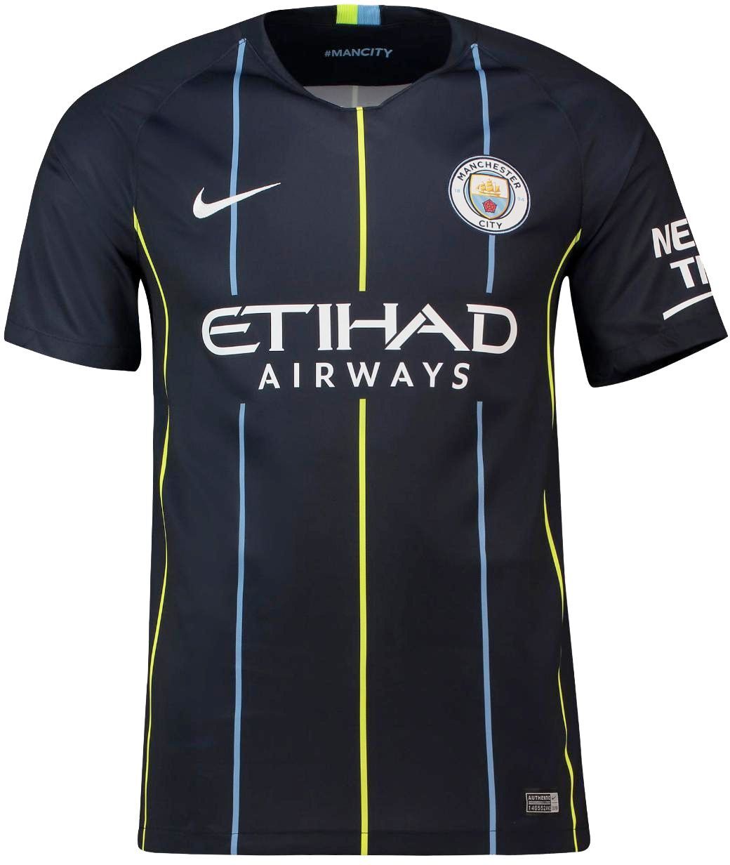 Manchester City FC uitshirt seizoen 2018/2019