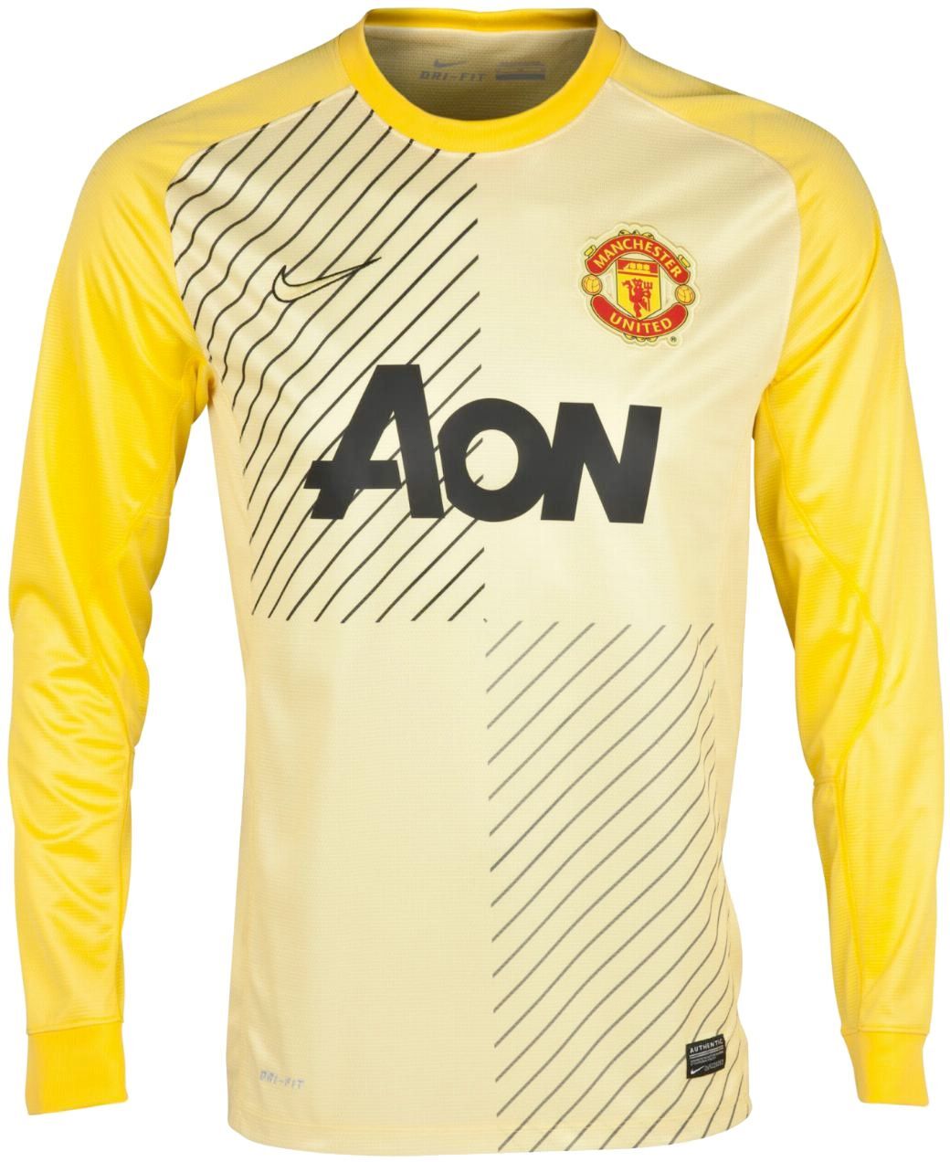 Manchester United FC 2e keepershirt seizoen 2013/2014
