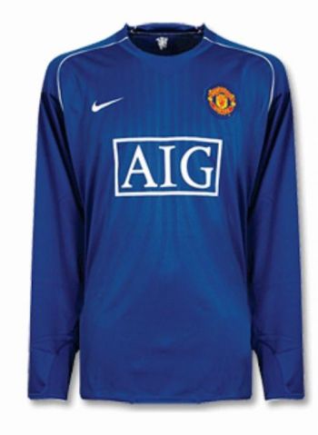 Manchester United FC keepershirt seizoen 2007/2008