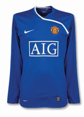 Manchester United FC keepershirt seizoen 2008/2009