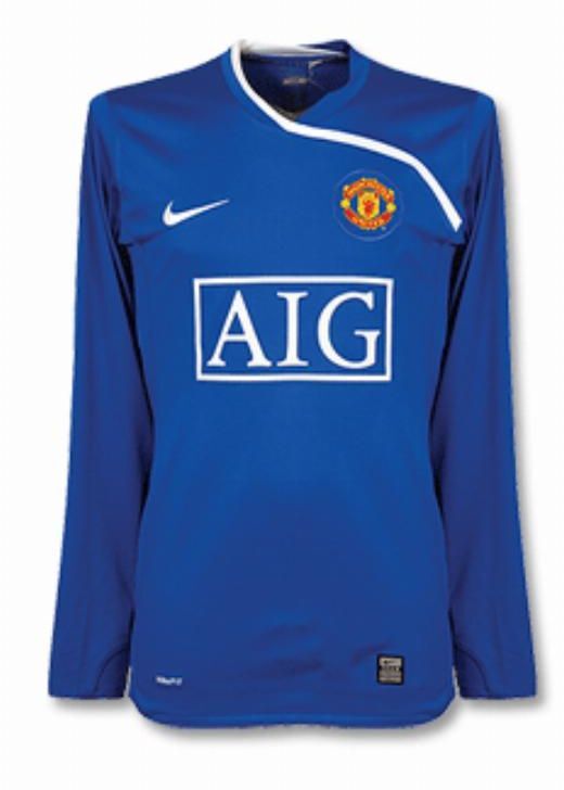 Manchester United FC keepershirt seizoen 2008/2009
