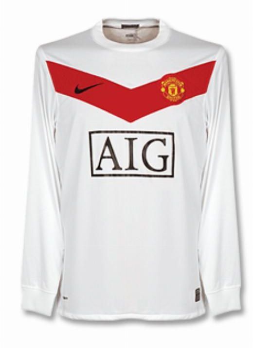 Manchester United FC keepershirt seizoen 2009/2010
