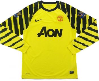 Manchester United FC keepershirt seizoen 2010/2011