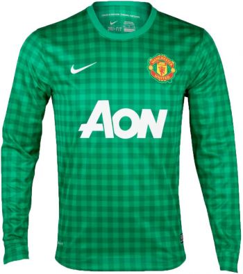 Manchester United FC keepershirt seizoen 2012/2013