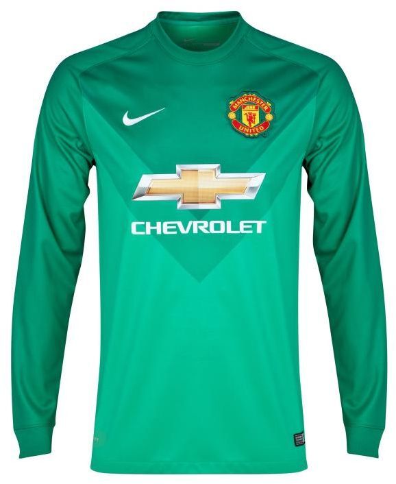 Manchester United FC keepershirt seizoen 2014/2015