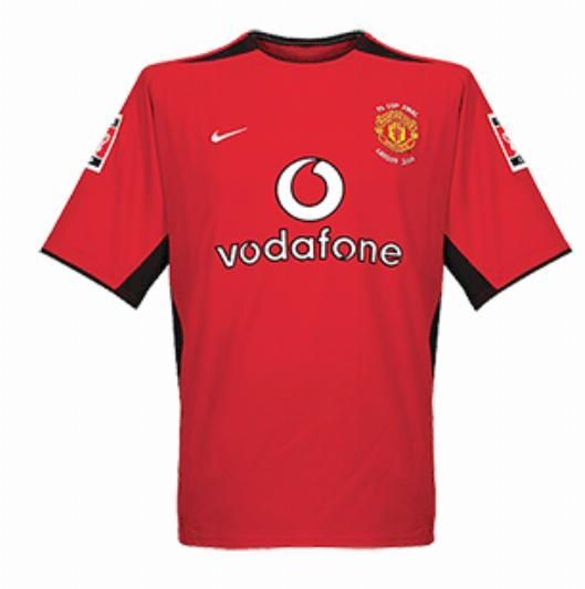 Manchester United FC thuisshirt seizoen 2003/2004