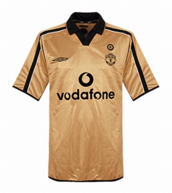Manchester United FC uitshirt seizoen 2001/2002