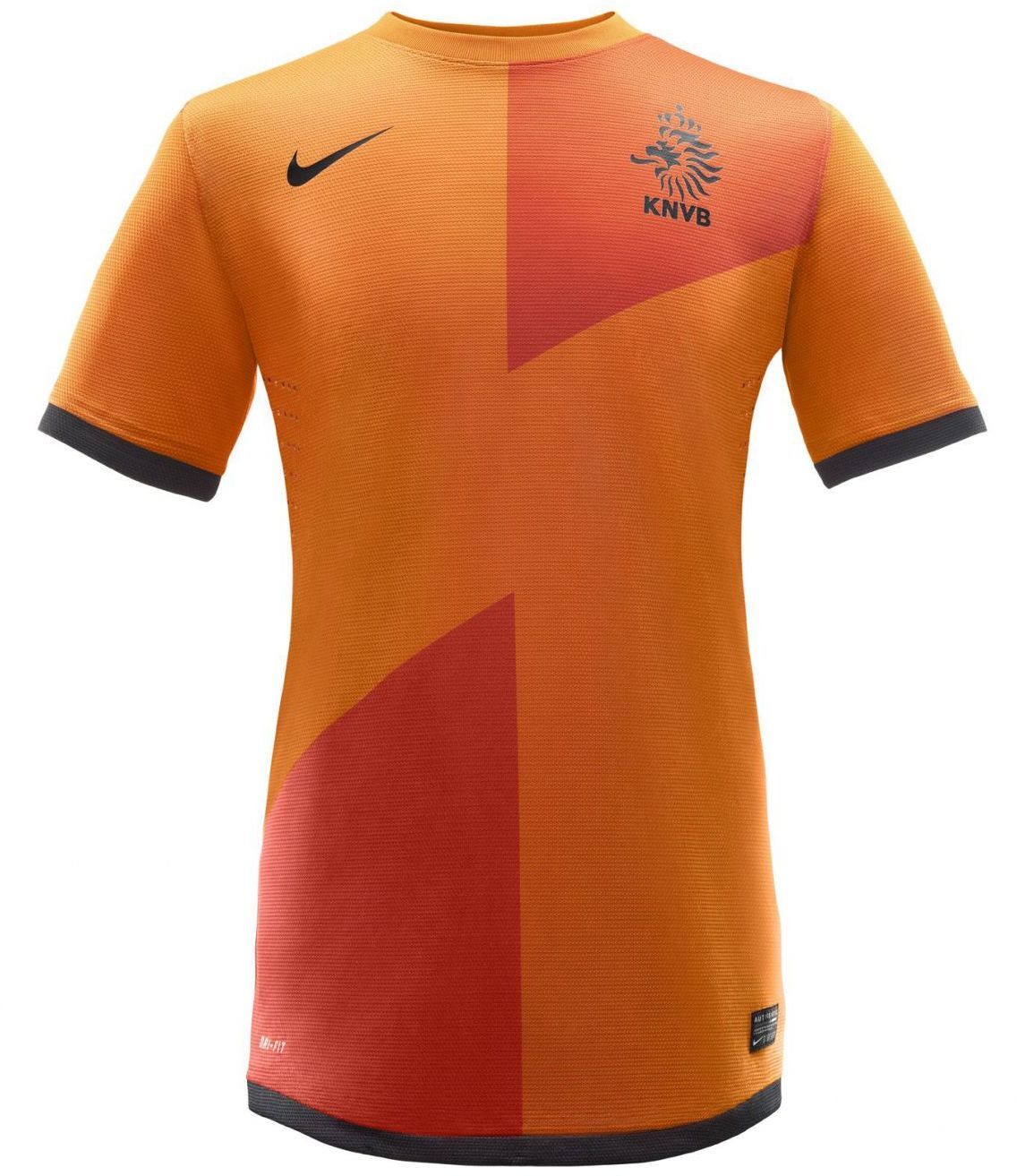 Nederlands elftal thuisshirt seizoen 2012
