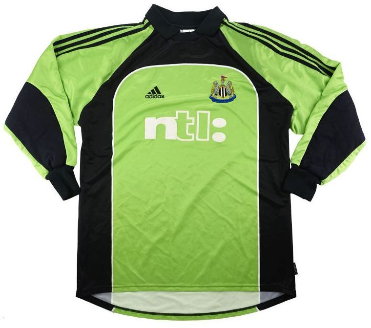 Newcastle United FC keepershirt seizoen 2000/2001