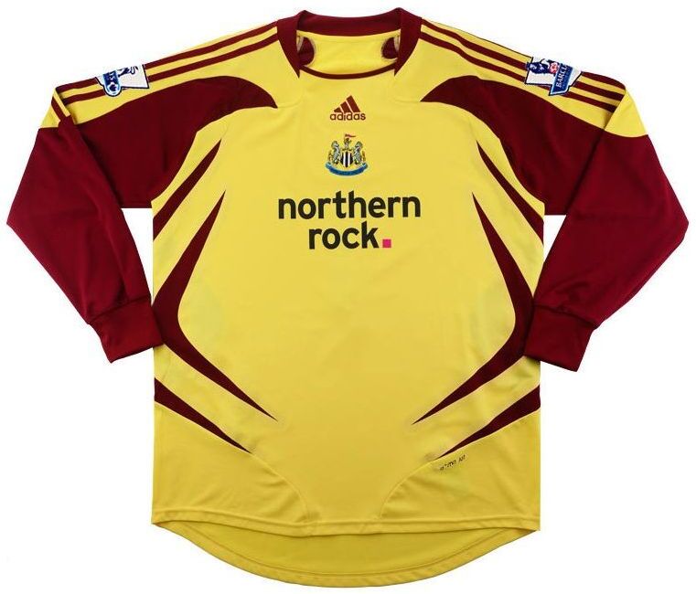 Newcastle United FC keepershirt seizoen 2008/2009