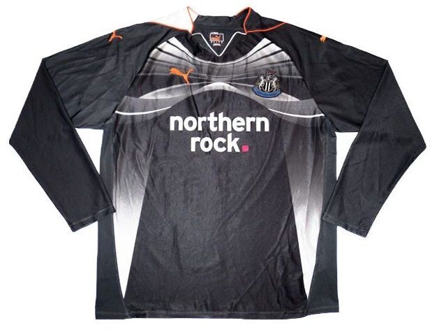 Newcastle United FC keepershirt seizoen 2010/2011