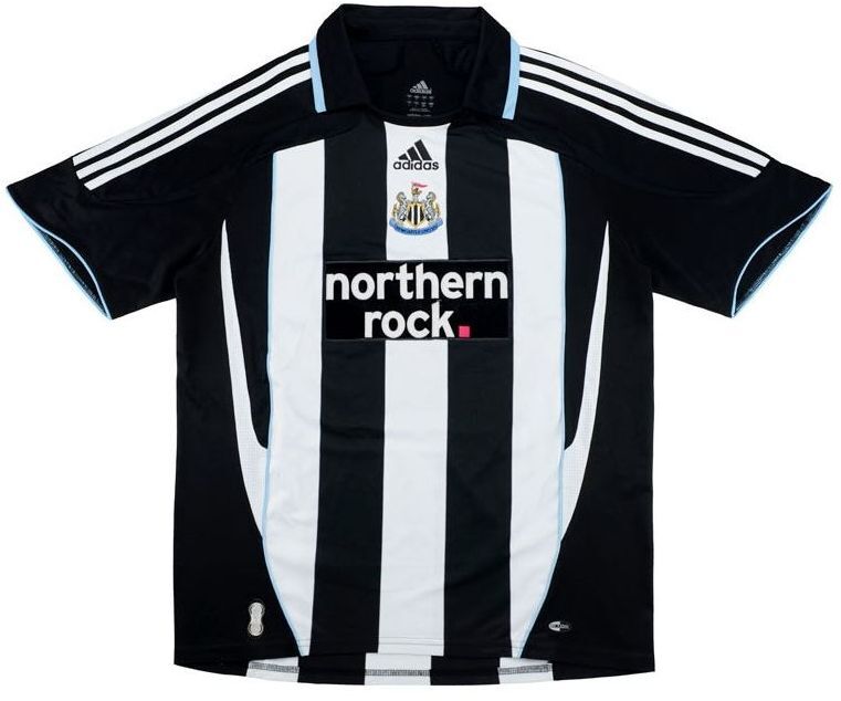 Newcastle United FC thuisshirt seizoen 2008/2009