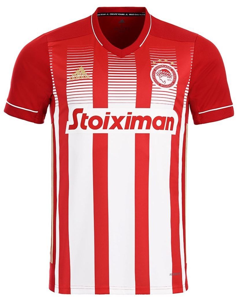 Olympiacos thuisshirt seizoen 2020/2021