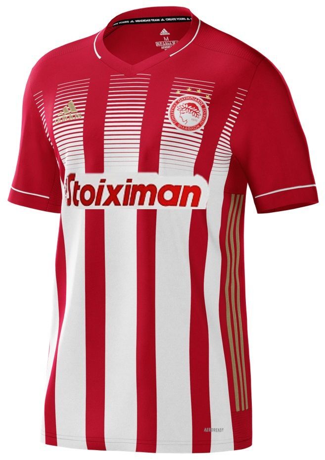 Olympiacos thuisshirt seizoen 2020/2021