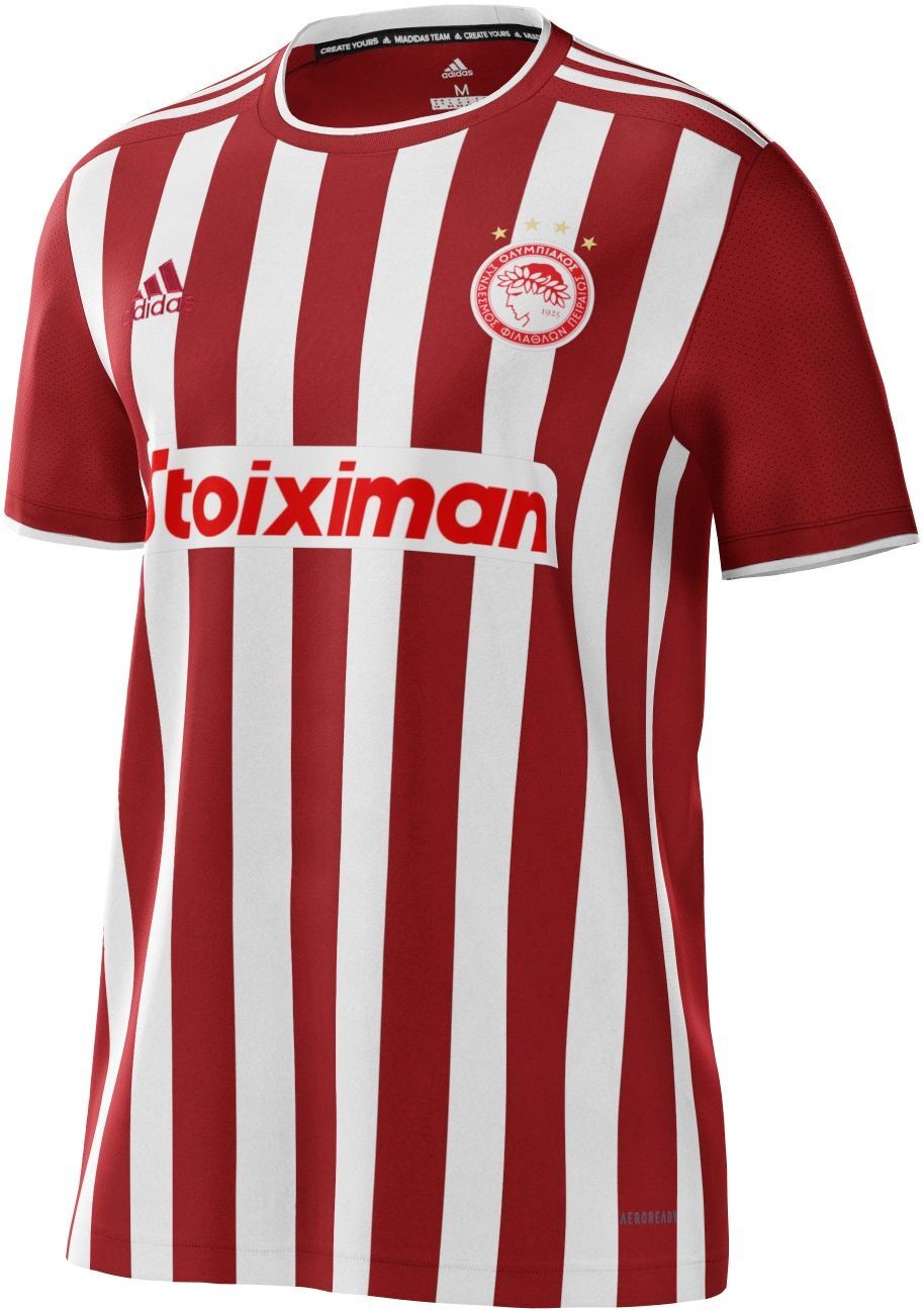 Olympiacos thuisshirt seizoen 2021/2022