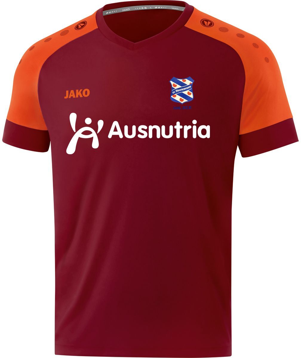 sc Heerenveen keepershirt rood seizoen 2020/2021