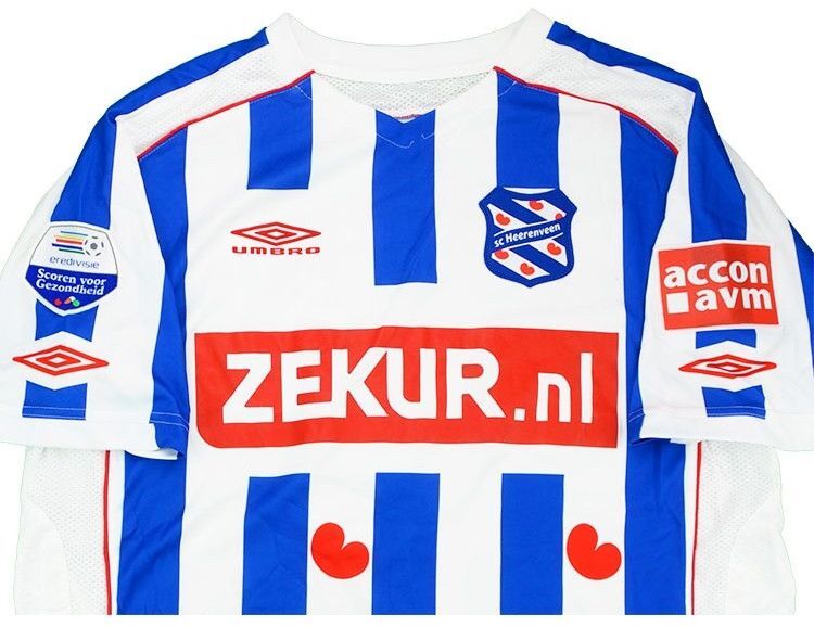 sc Heerenveen thuisshirt seizoen 2007/2008